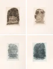 Untitled by Ivor Abrahams, pencil, offered Oct 2024