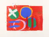 Untitled by Albert Irvin, pencil, offered Oct 2024