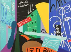 Untitled by Bruce McLean, pencil, offered Oct 2024