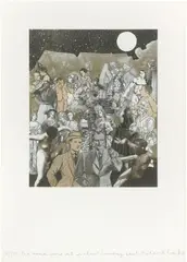 Untitled by Peter Blake Cbe Rdi, pencil, offered Oct 2024