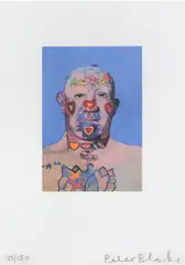 Untitled by Peter Blake Cbe Rdi, pencil, offered Oct 2024