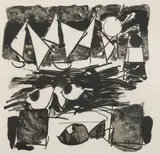 Untitled by Claude Venard, lithograph, offered Oct 2024