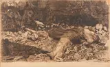 Untitled by Käthe Kollwitz, pencil, offered Oct 2024