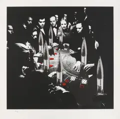 Untitled by Peter Kennard, pencil, offered Oct 2024