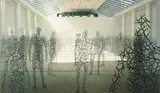 Untitled by Antony Gormley, lithograph, offered Oct 2024