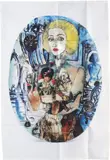 Untitled by Grayson Perry, print on linen, offered Oct 2024