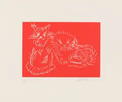 Untitled by Ai Weiwei, Print Studio, published by Kettle's Yard, Cambridge sheet, offered Oct 2024
