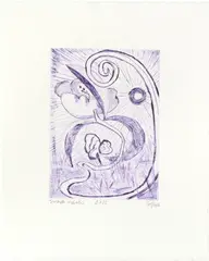 Untitled by Shara Hughes, pencil, offered Oct 2024