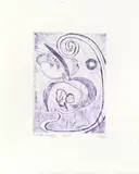 Untitled by Shara Hughes, pencil, offered Oct 2024