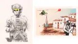 Untitled by Paco Pomet, pencil, offered Oct 2024