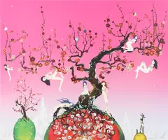 Untitled by Chiho Aoshima, lithograph, offered Oct 2024