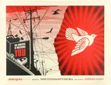 No Reserve by Shepard Fairey, pencil, offered Oct 2024