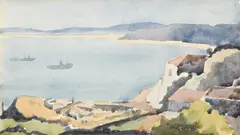 St. ives by Walter James Steggles, 1949, Watercolour, offered Mar 2024