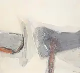 Painting by Max Chapman, 1963, Oil on canvas, sold Mar 2024