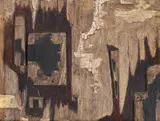 Untitled (no. 16) by Maurice Jadot, 1960, Oil and wood collage, sold Mar 2024
