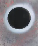Eclipse series by Denis Bowen, Mixed media on panel, offered Mar 2024