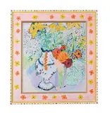 Spring by Philip Sutton, 1986, Oil on canvas, with painted frame, sold Mar 2024