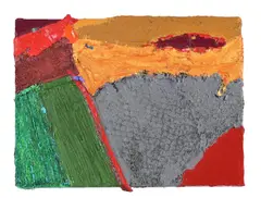 Desert-wolf-growl by Anthony Frost, 2011, Acrylic, sold Mar 2024