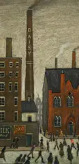 Daisy mill by Arthur Delaney, Oil on board, sold Mar 2024