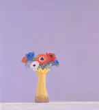 Anemones ii by John Miller, Oil on canvas, sold Mar 2024