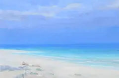 Tresco, sancreed home penzance by John Miller, Oil on canvas, sold Mar 2024