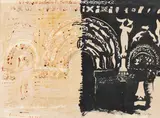 Chadenac charente by John Piper, Gouache, watercolour and pencil, offered Mar 2024