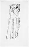 Lovers for stone, study for sculpture by Sven Berlin, Ink, offered Mar 2024