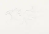 Neck and neck by John Skeaping, Pencil, sold Mar 2024