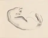 Siamese cat by William McCance, Charcoal and pencil, offered Mar 2024