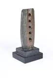 Trew by Denis Mitchell, Bronze with green patina and polished bronze, sold Mar 2024