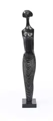 Standing woman by Willi Soukop, 1960, sculpture, sold Mar 2024