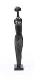Standing woman by Willi Soukop, 1960, sculpture, sold Mar 2024