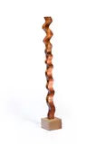Untitled (totem) by Brian Wilsher, 2000, sculpture, sold Mar 2024