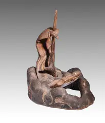 Seagull eye wind waves by Paul Nash, sculpture, sold Mar 2024