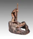 Seagull eye wind waves by Paul Nash, sculpture, sold Mar 2024