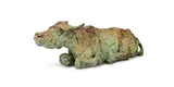 Water buffalo [fcr367] by Elisabeth Frink, Bronze with a green and brown patina, offered Mar 2024