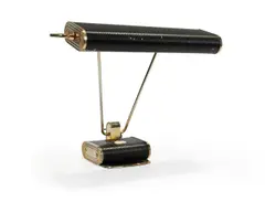 A 'no 71' desk lamp, produced by jumo, paris, circa 1935-40 by Eileen Gray, sculpture, sold Mar 2024