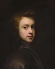 Self portrait aged eighteen by Enoch Seeman, Oil on canvas, sold Feb 2024