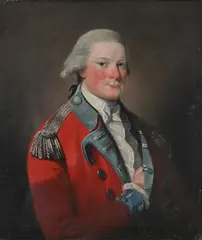 Portrait of an officer of the 97th regiment of foot by David Martin, Oil on canvas, offered Feb 2024