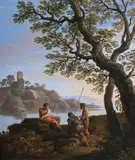 Untitled by Andrea Locatelli, Oil on canvas, sold Feb 2024