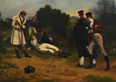 1880 by Thomas Davidson, Oil on canvas, sold Feb 2024