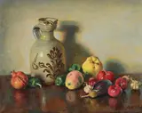 Bodegon by George Owen Wynne Apperley, Oil on canvas, sold Feb 2024