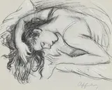 Dormida by George Owen Wynne Apperley, oil, sold Feb 2024