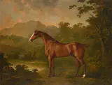 A hunter in a landscape by John Boultbee, Oil on canvas, sold Feb 2024