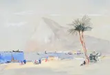 Gibraltar by Hercules Brabazon Brabazon, Watercolour, sold Feb 2024