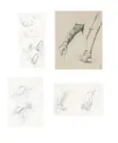 Untitled by Charles Fairfax Murray, Pencil drawing, sold Feb 2024