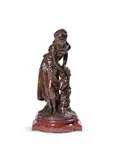 A bronze figure of the water carrier, late 19th or early 20th by Mathurin Moreau, BRONZE, sold Feb 2024