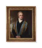 A portrait of francis reynolds moreton ducie by George Romney, Oil on canvas, sold Jan 2024