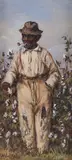 The cotton picker by William Aitken Walker, Oil on board, sold Jan 2024