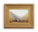 Landscape by Walter Williams Of Plymouth, Oil on board, sold Jan 2024